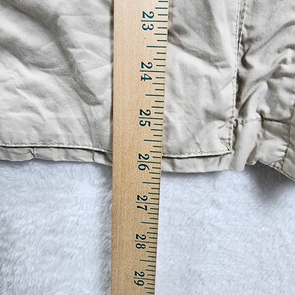 Eddie Bauer Womens Utility Jacket Cotton Lightweight Gorpcore Hiking Neutral XL - Picture 12 of 16
